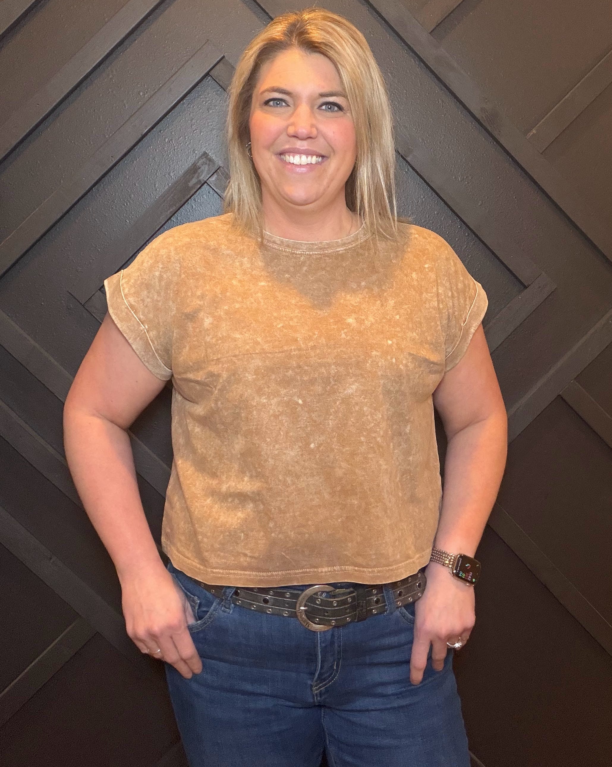 The Warm Sands Short Sleeve Top