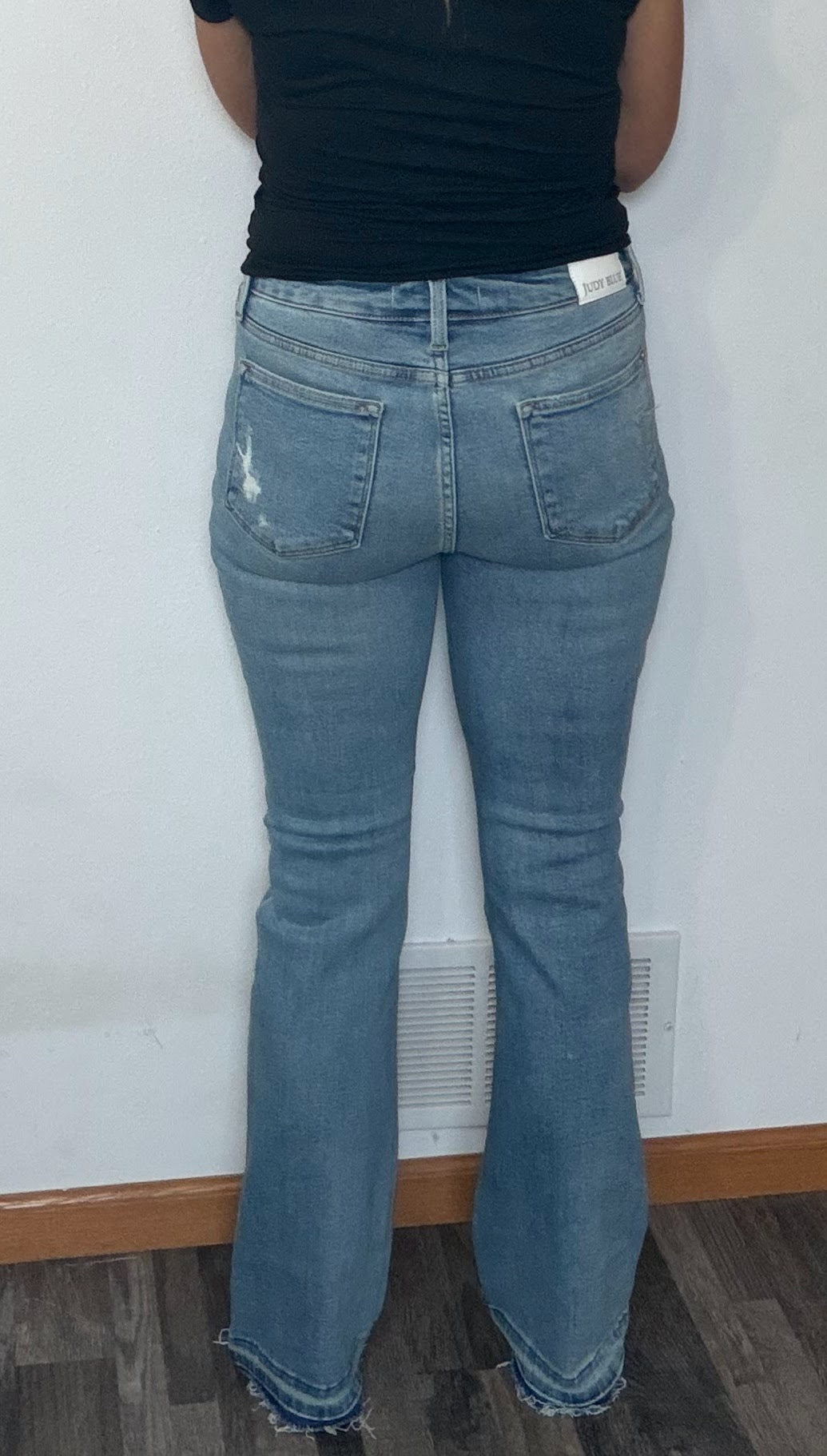 Judy Blue Rebel Hem Bootcut Jeans