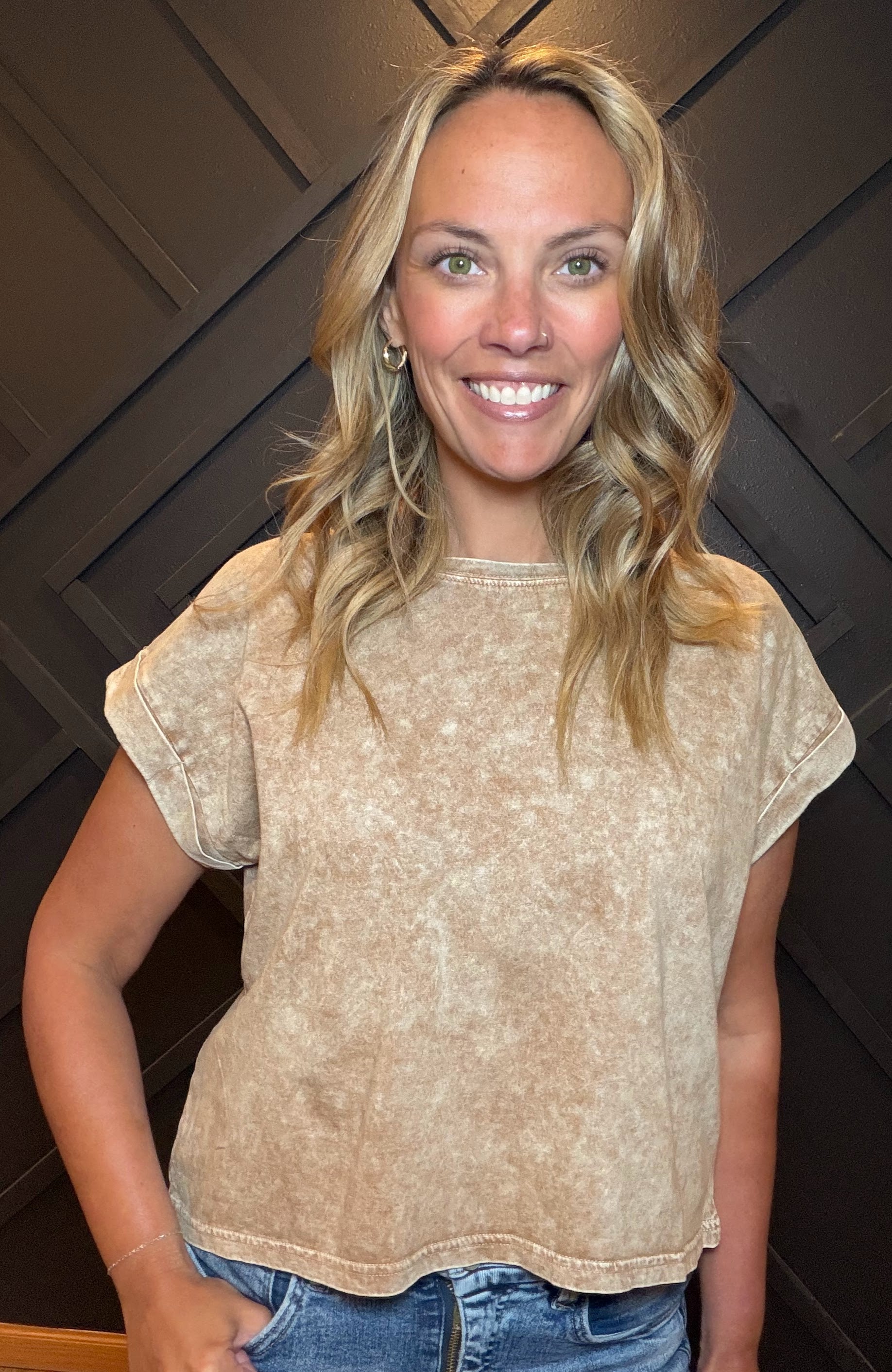 The Warm Sands Short Sleeve Top