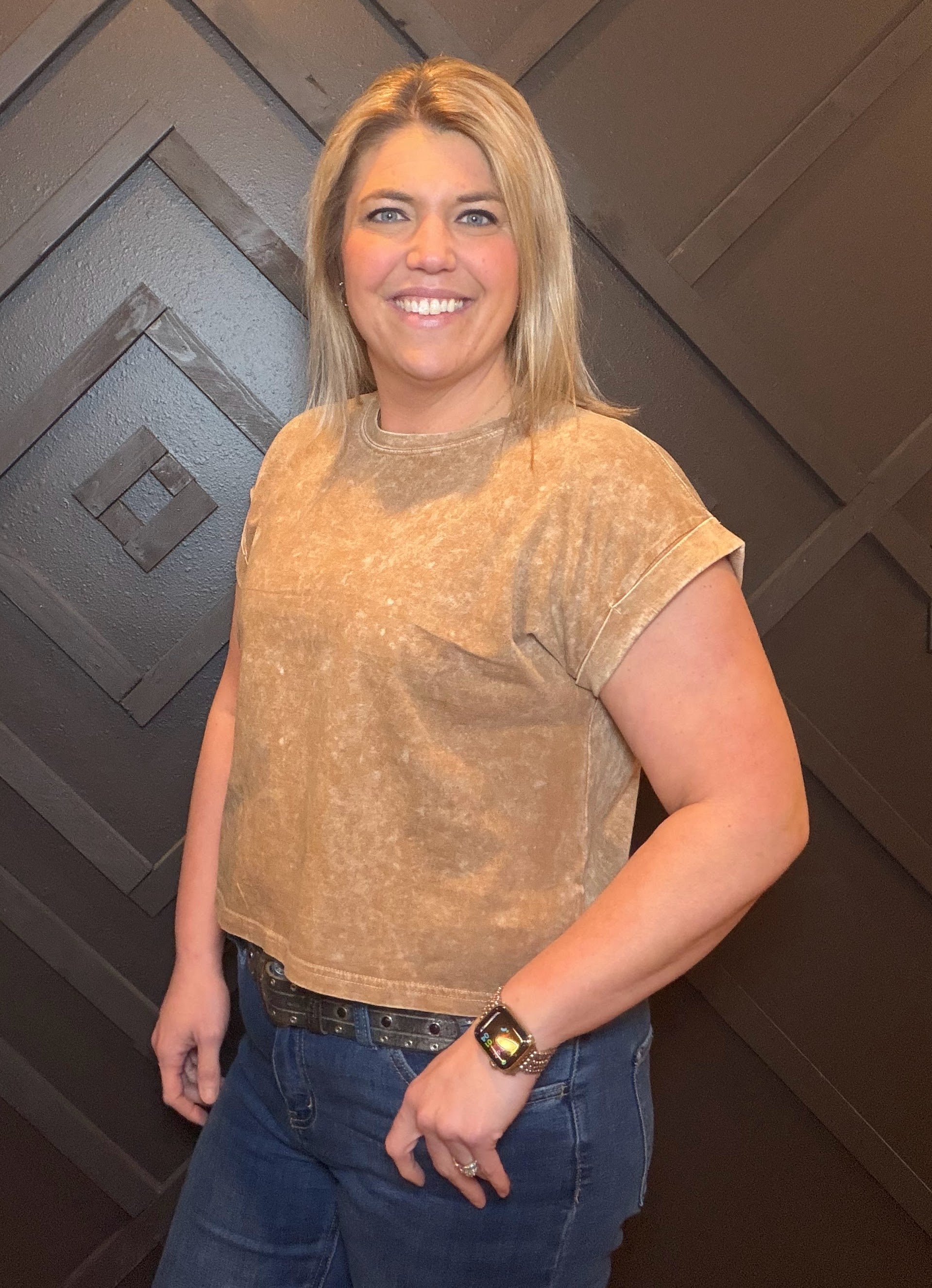 The Warm Sands Short Sleeve Top